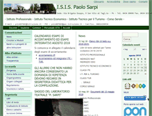 Tablet Screenshot of paolosarpi.it